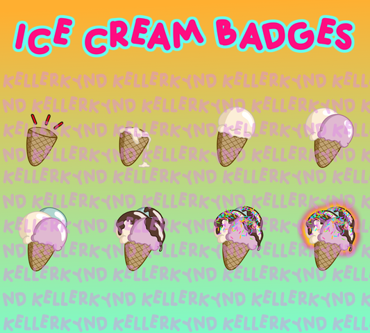Ice Cream Badges